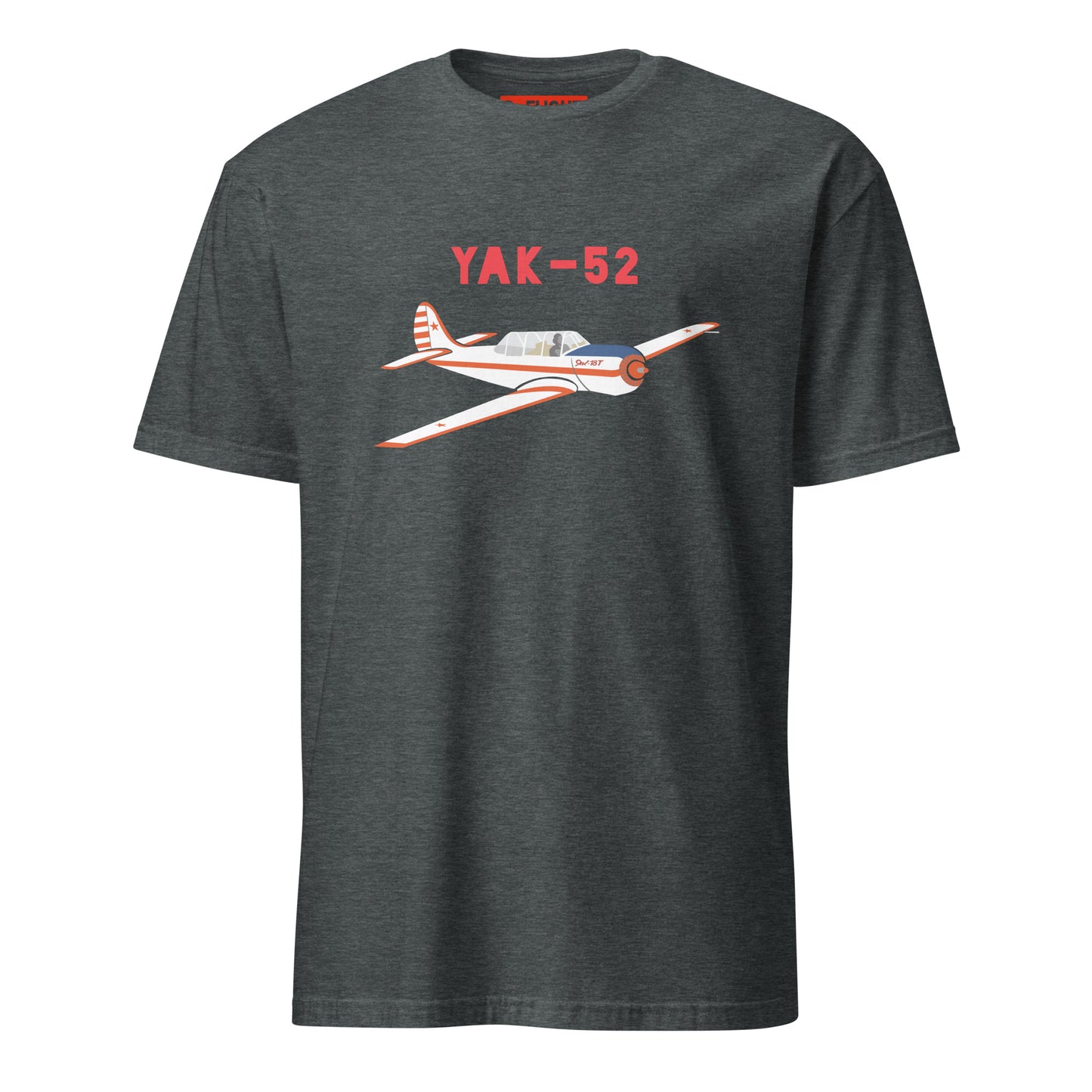 Yak-52 Printed Short-Sleeve Unisex aviation T-Shirt