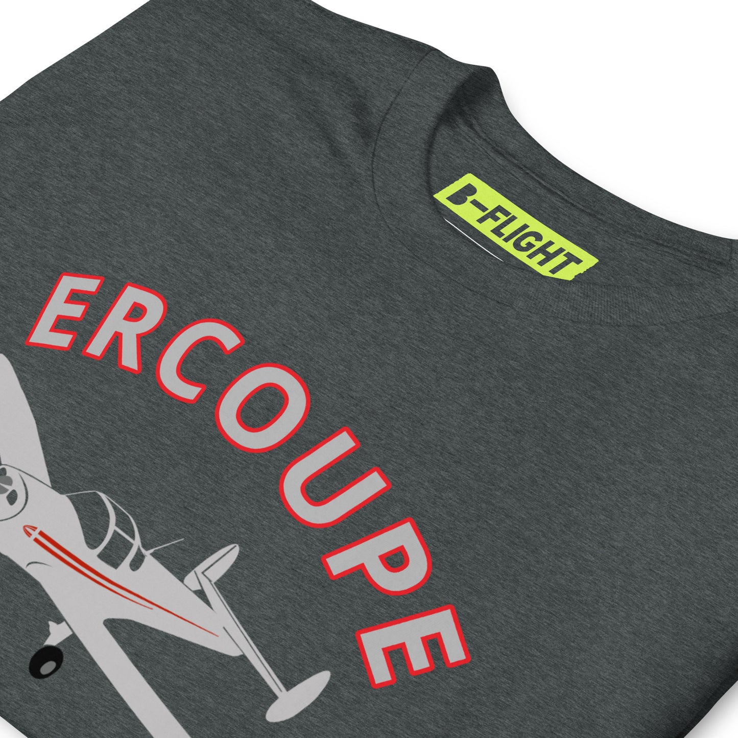 ERCOUPE Printed Short-Sleeve Unisex Classic Fit Aviation T-Shirt