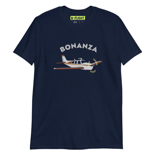 BONANZA F33 Graphic Short-Sleeve Unisex classic fit aviation T-Shirt