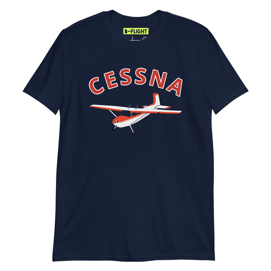 CESSNA 180 Skywagon Short-Sleeve classic fit aviation soft T-Shirt