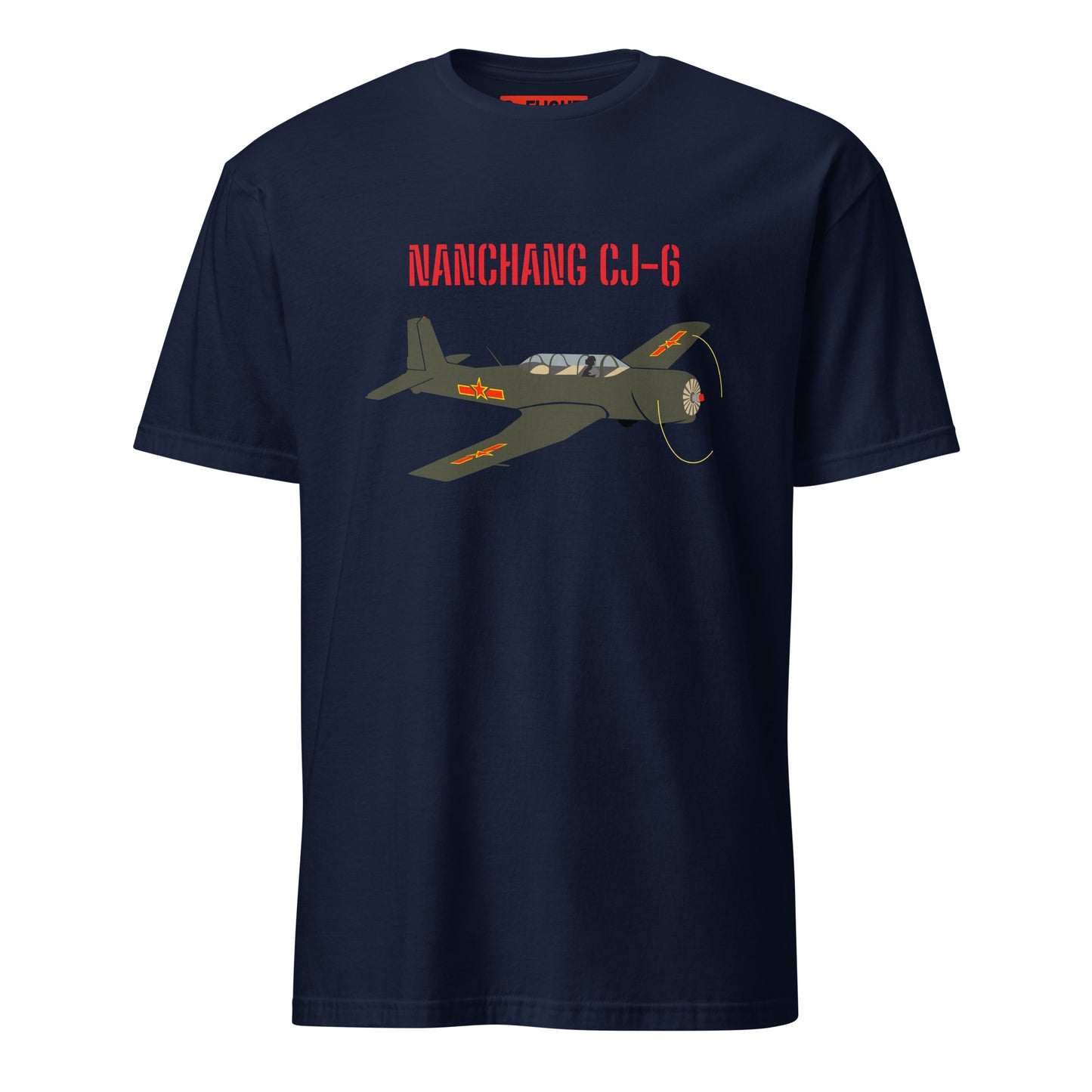 Warbird Nanchang CJ-6 Aviation Printed Short-Sleeve Unisex T-Shirt