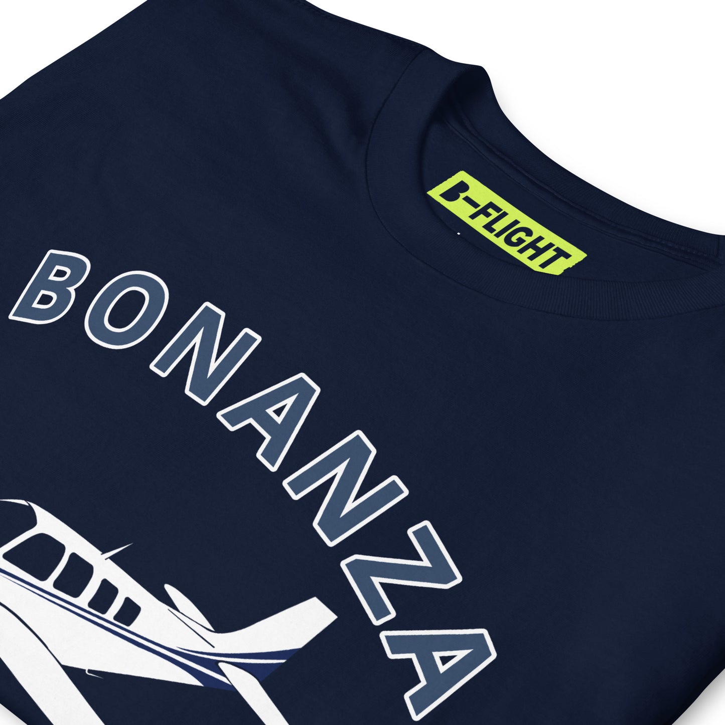 BONANZA A36  Blue paint Graphic Short-Sleeve Unisex classic fit aviation T-Shirt.