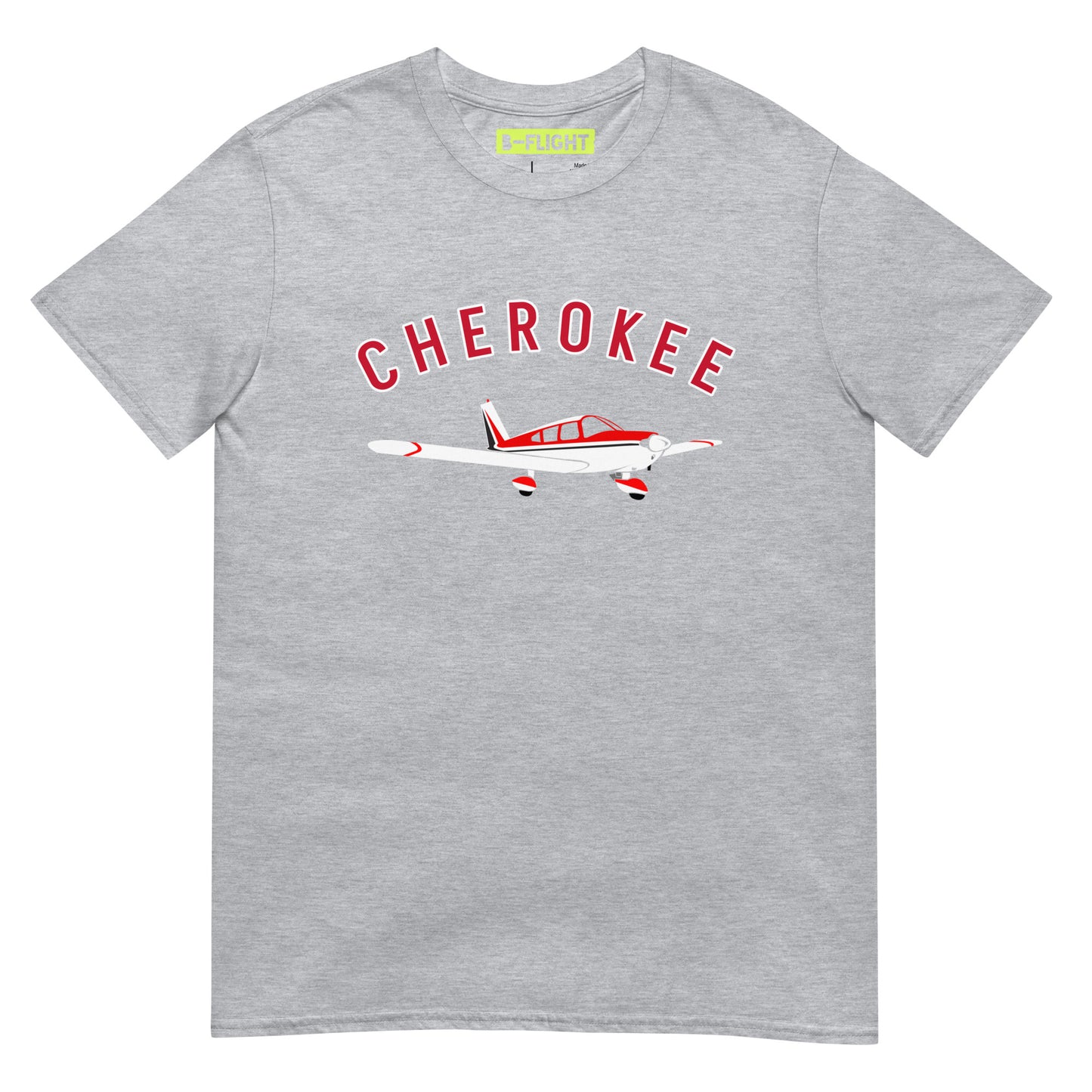 CHEROKEE printed Short-Sleeve classic fit aviation T-Shirt