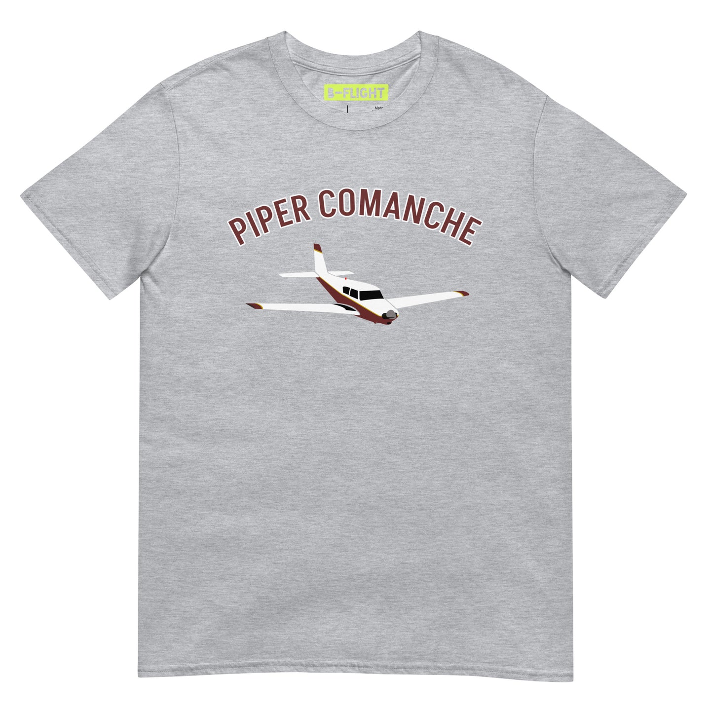 PIPER COMANCHE  aviation graphic classic fit soft style Short-Sleeve Unisex T-Shirt