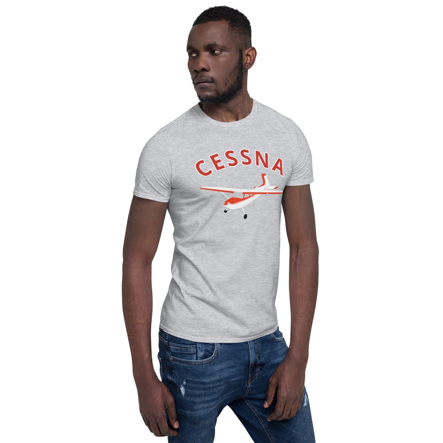 CESSNA 180 Skywagon Short-Sleeve classic fit aviation soft T-Shirt