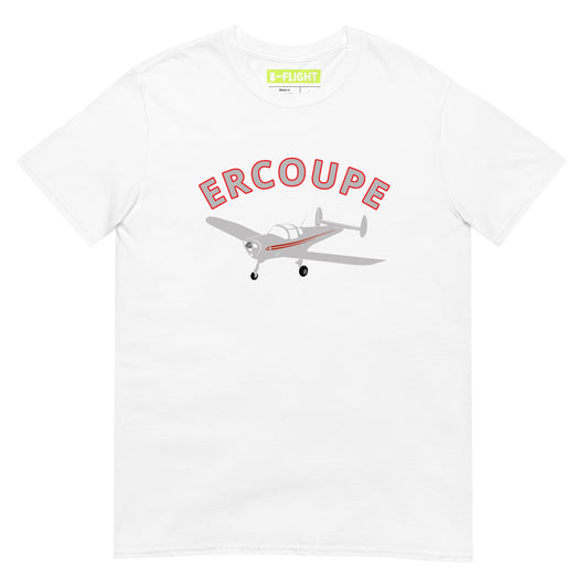 ERCOUPE Printed Short-Sleeve Unisex Classic Fit Aviation T-Shirt