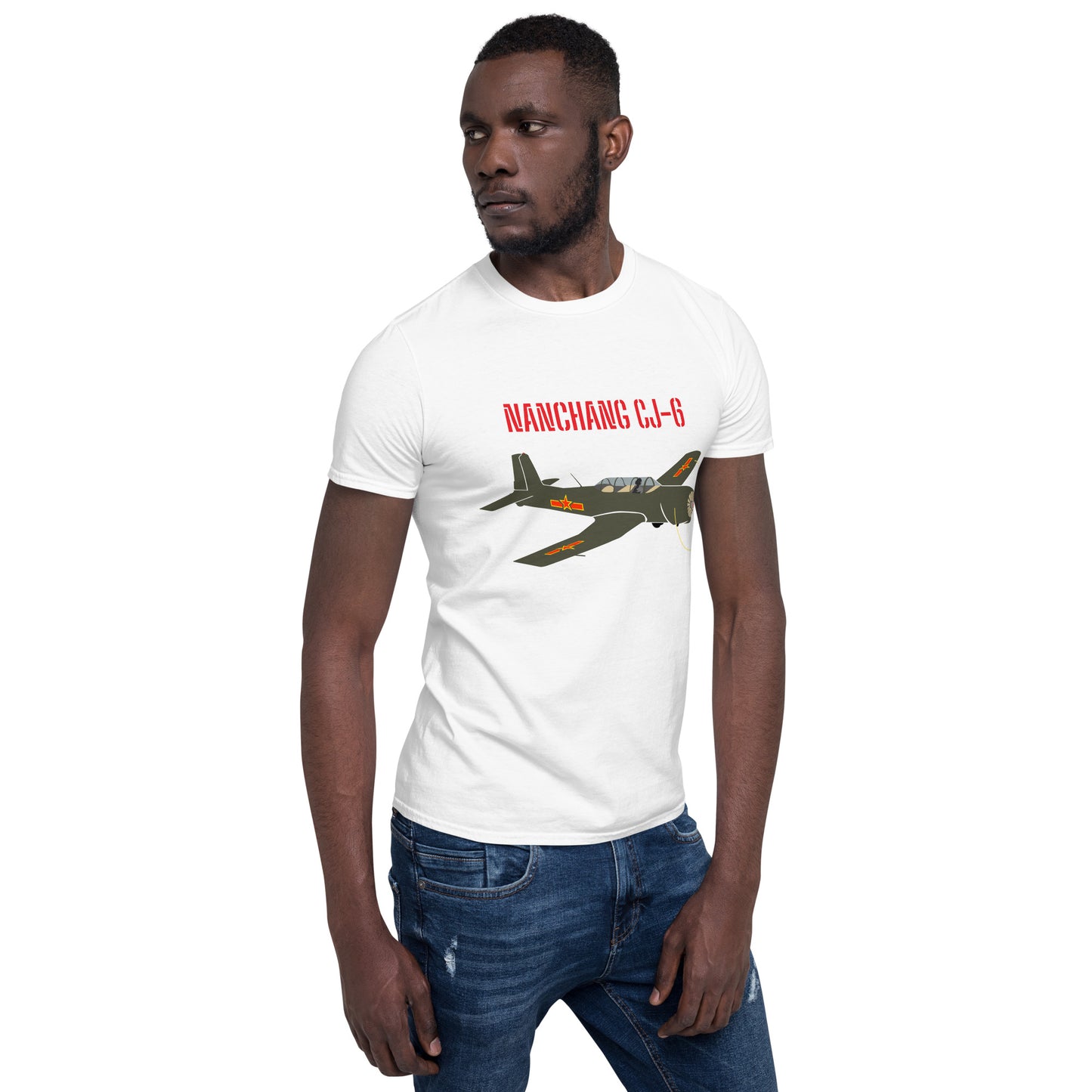 Warbird Nanchang CJ-6 Aviation Printed Short-Sleeve Unisex T-Shirt