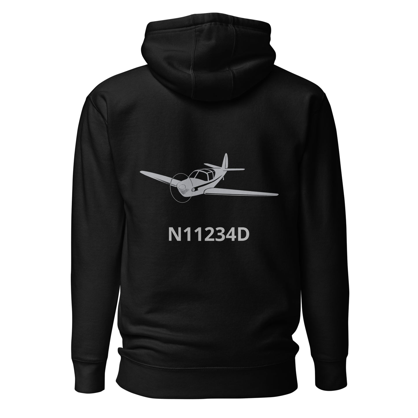 SWIFT Back Print with front embroidery CUSTOM N Number Unisex Hoodie