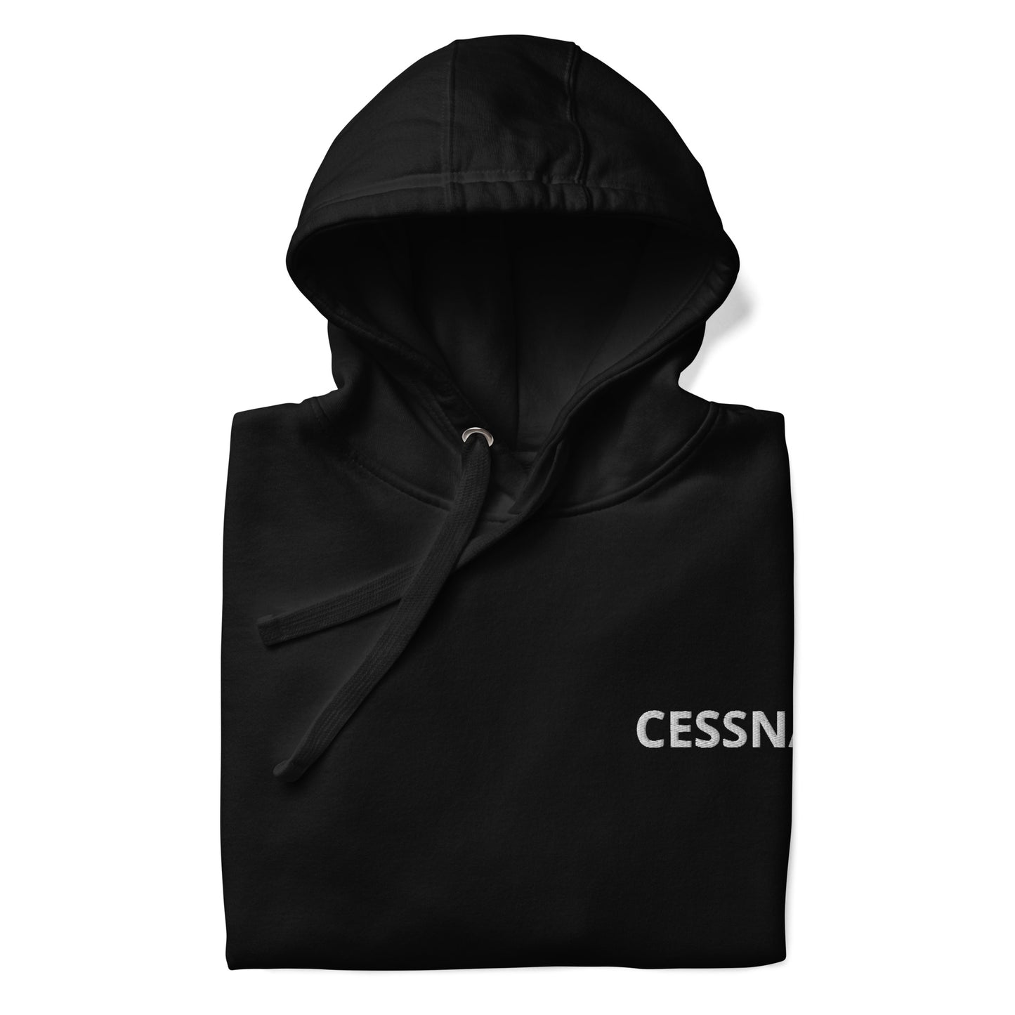 CESSNA 170 polished grey - red Back Print with front embroidery CUSTOM N Number Unisex  Hoodie.