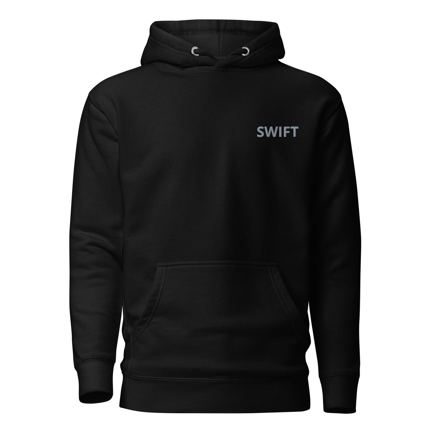 SWIFT Back Print with front embroidery CUSTOM N Number Unisex Hoodie