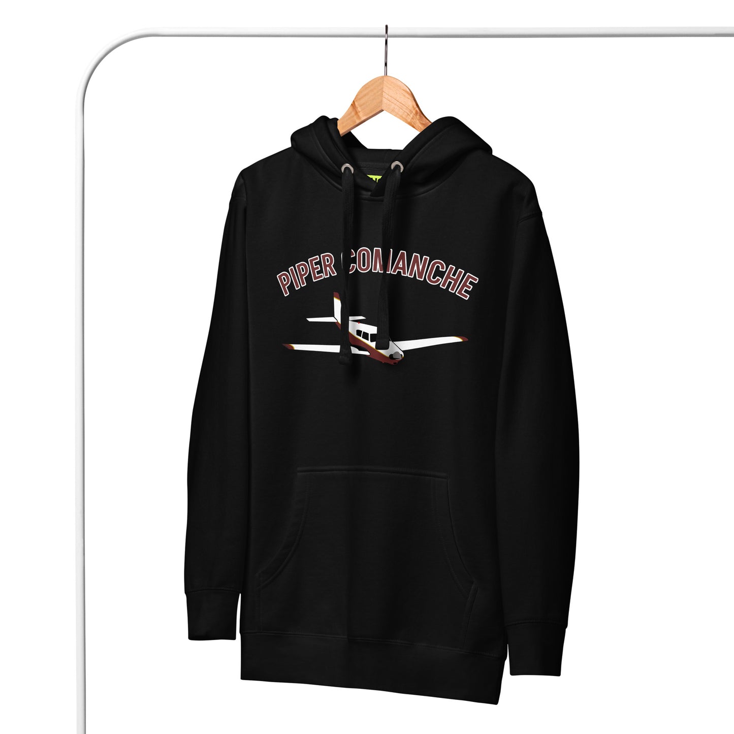 PIPER COMANCHE exclusive aircraft graphic - cozy Unisex Hoodie. Classic fit for men and women.