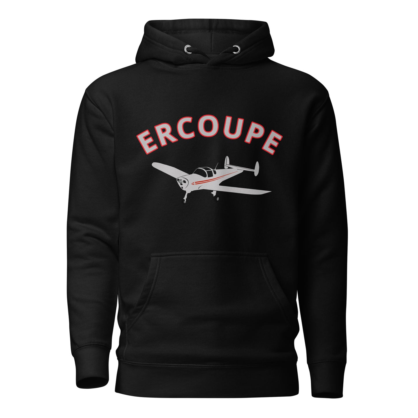 ERCOUPE exclusive aircraft graphic - cozy Unisex Hoodie. Classic fit for men and women