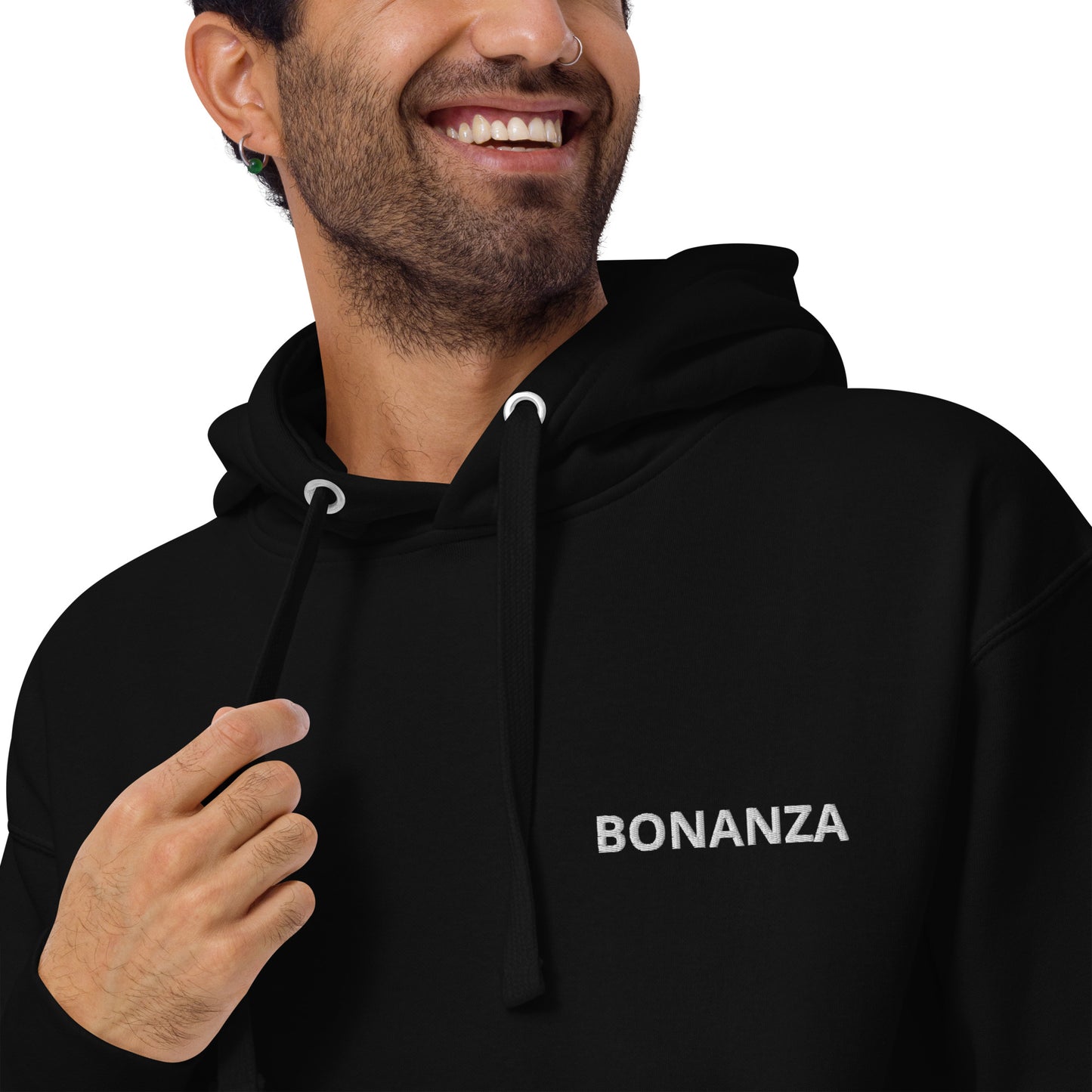 V-TAIL BONANZA Tri color 2 Back Print with front embroidery CUSTOM N Number Unisex Hoodie