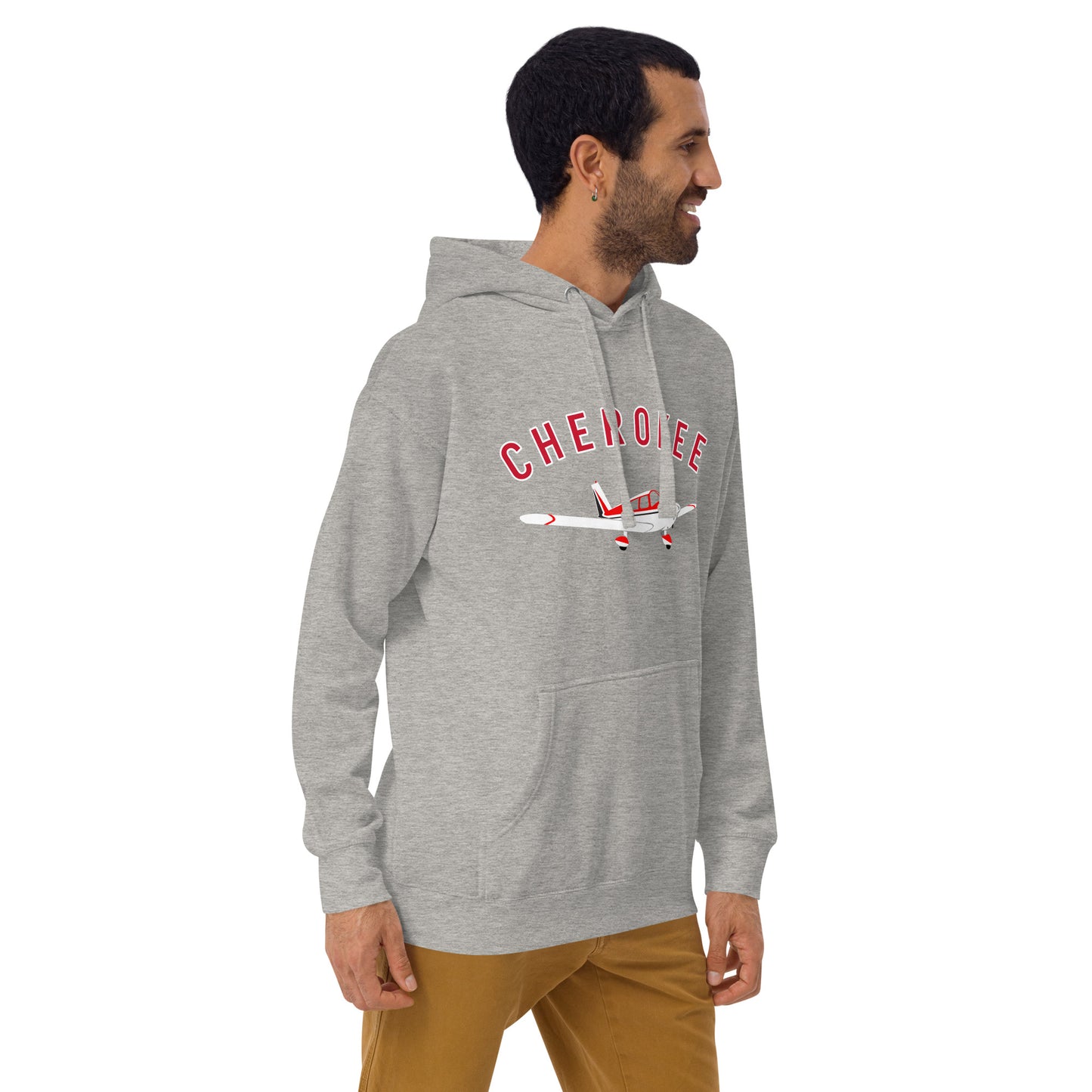 CHEROKEE exclusive aircraft graphic - cozy Unisex Hoodie. Classic fit for men and women.