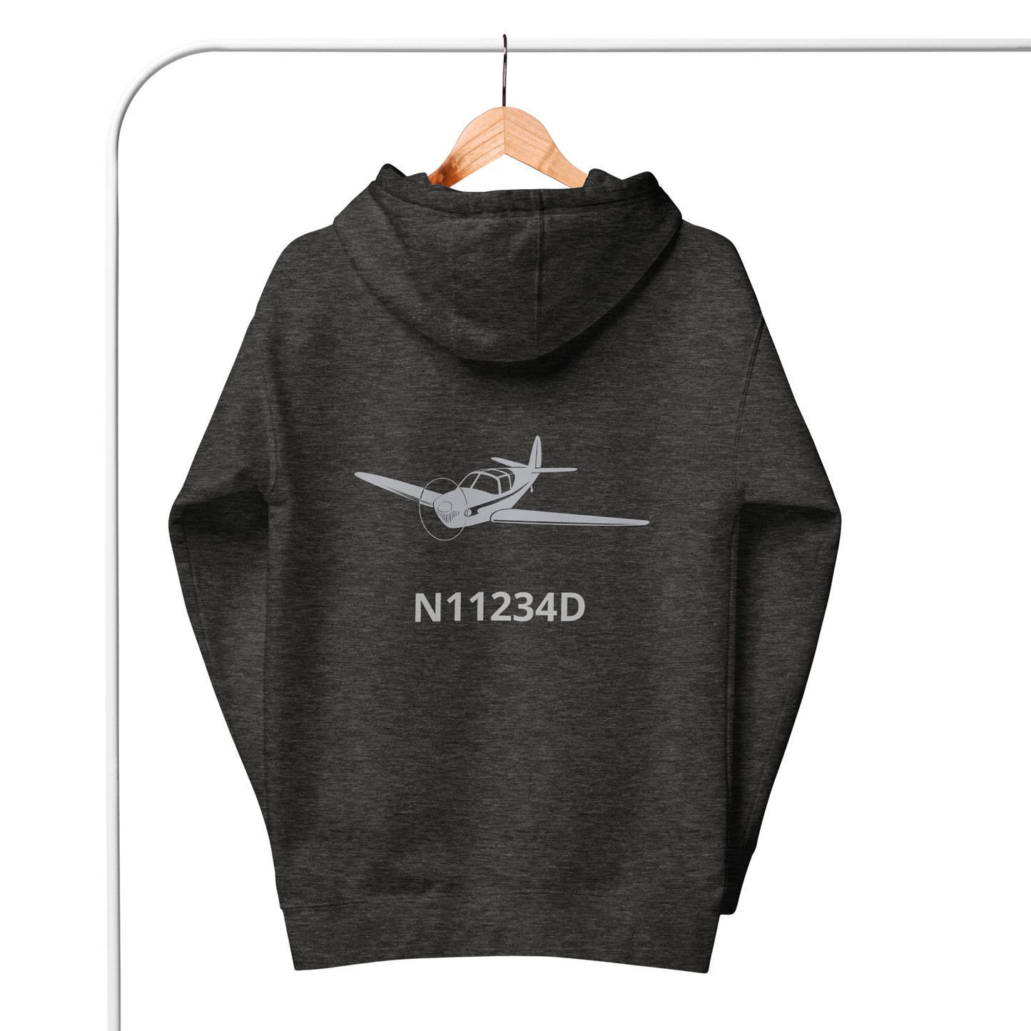 SWIFT Back Print with front embroidery CUSTOM N Number Unisex Hoodie