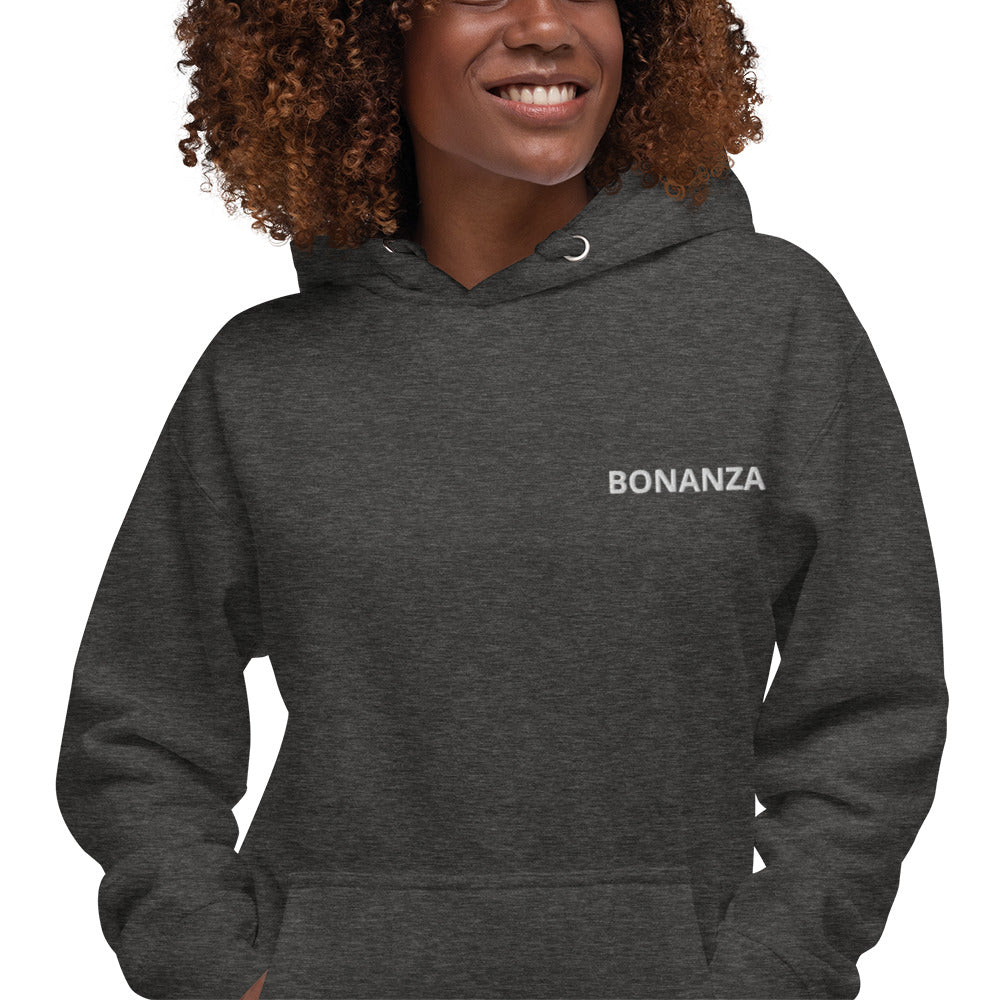 V-TAIL BONANZA Tri color 2 Back Print with front embroidery CUSTOM N Number Unisex Hoodie