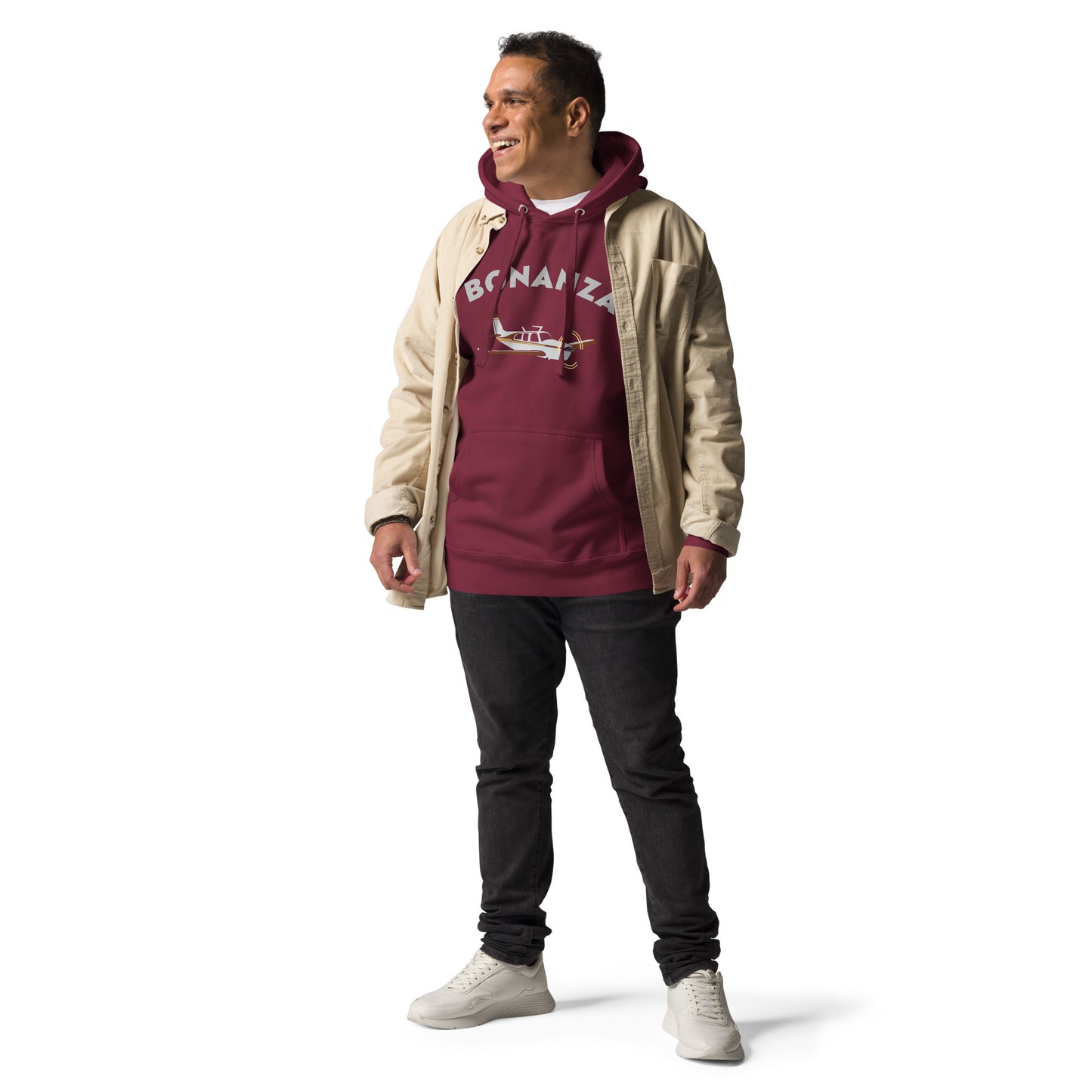 BONANZA F33 exclusive aircraft graphic - cozy Unisex Hoodie