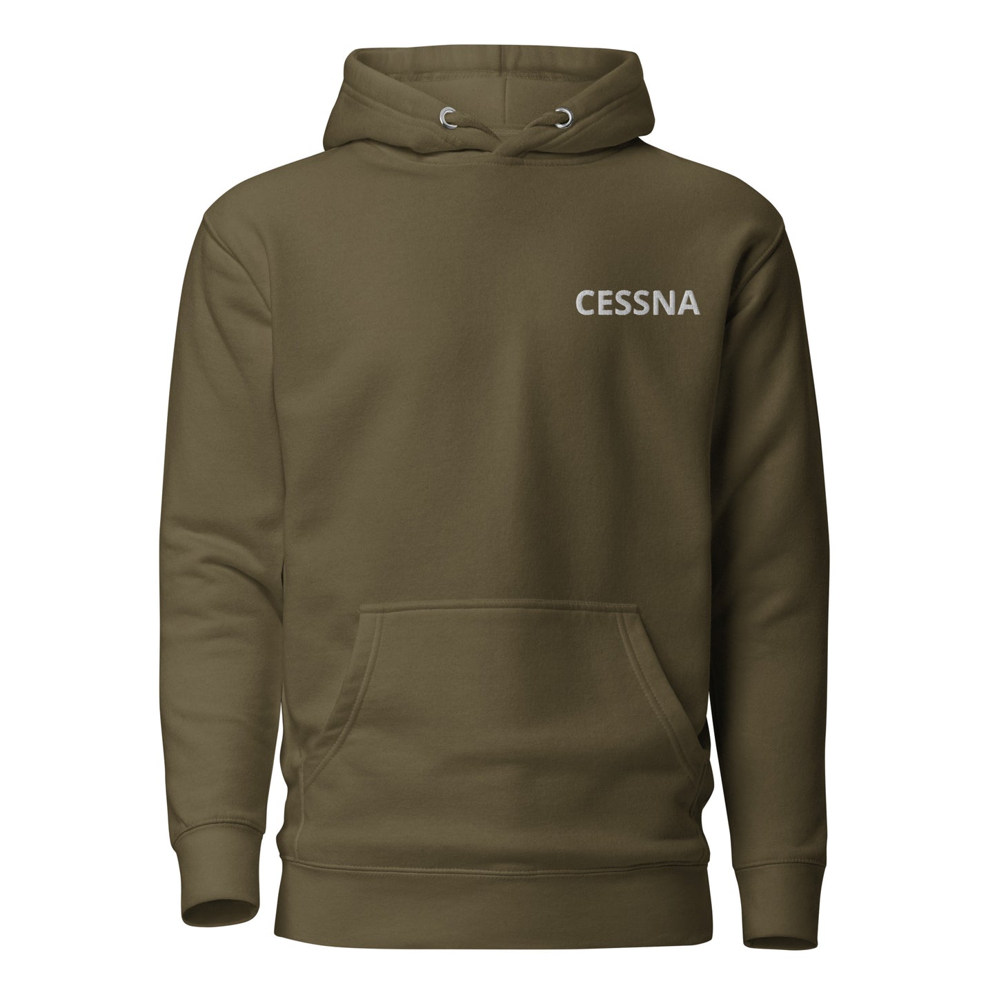 CESSNA 172 retro maroon Back Print with front embroidery CUSTOM N Number Unisex Hoodie