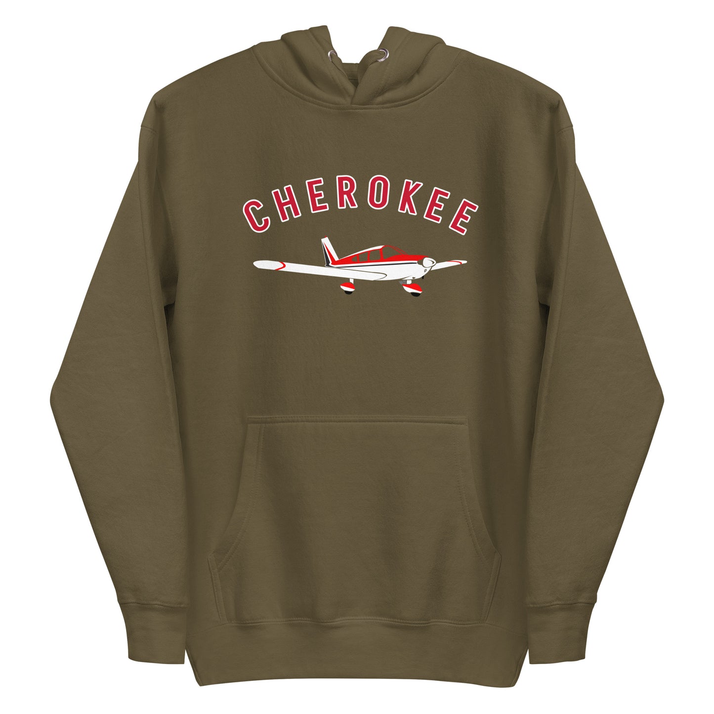 CHEROKEE exclusive aircraft graphic - cozy Unisex Hoodie. Classic fit for men and women.