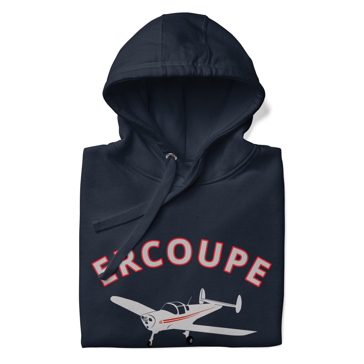 ERCOUPE exclusive aircraft graphic - cozy Unisex Hoodie. Classic fit for men and women