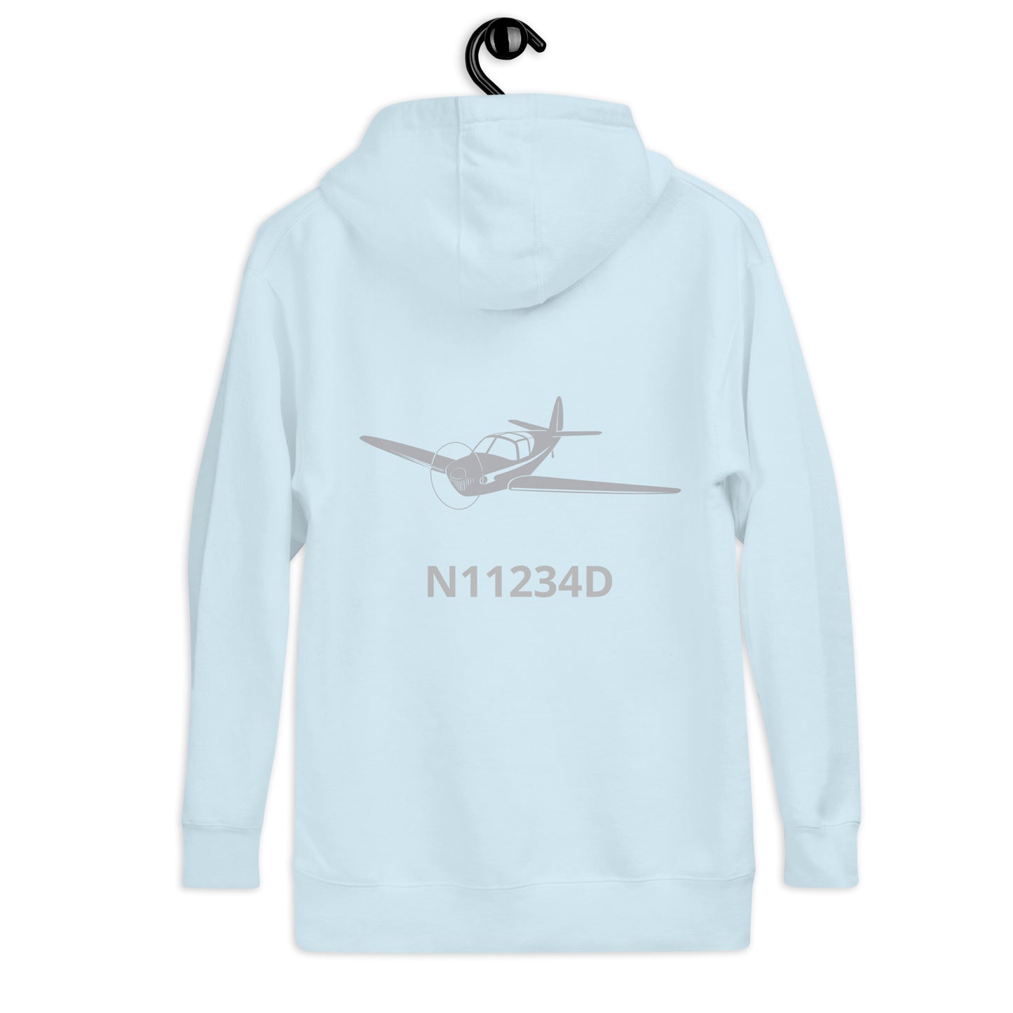 SWIFT Back Print with front embroidery CUSTOM N Number Unisex Hoodie