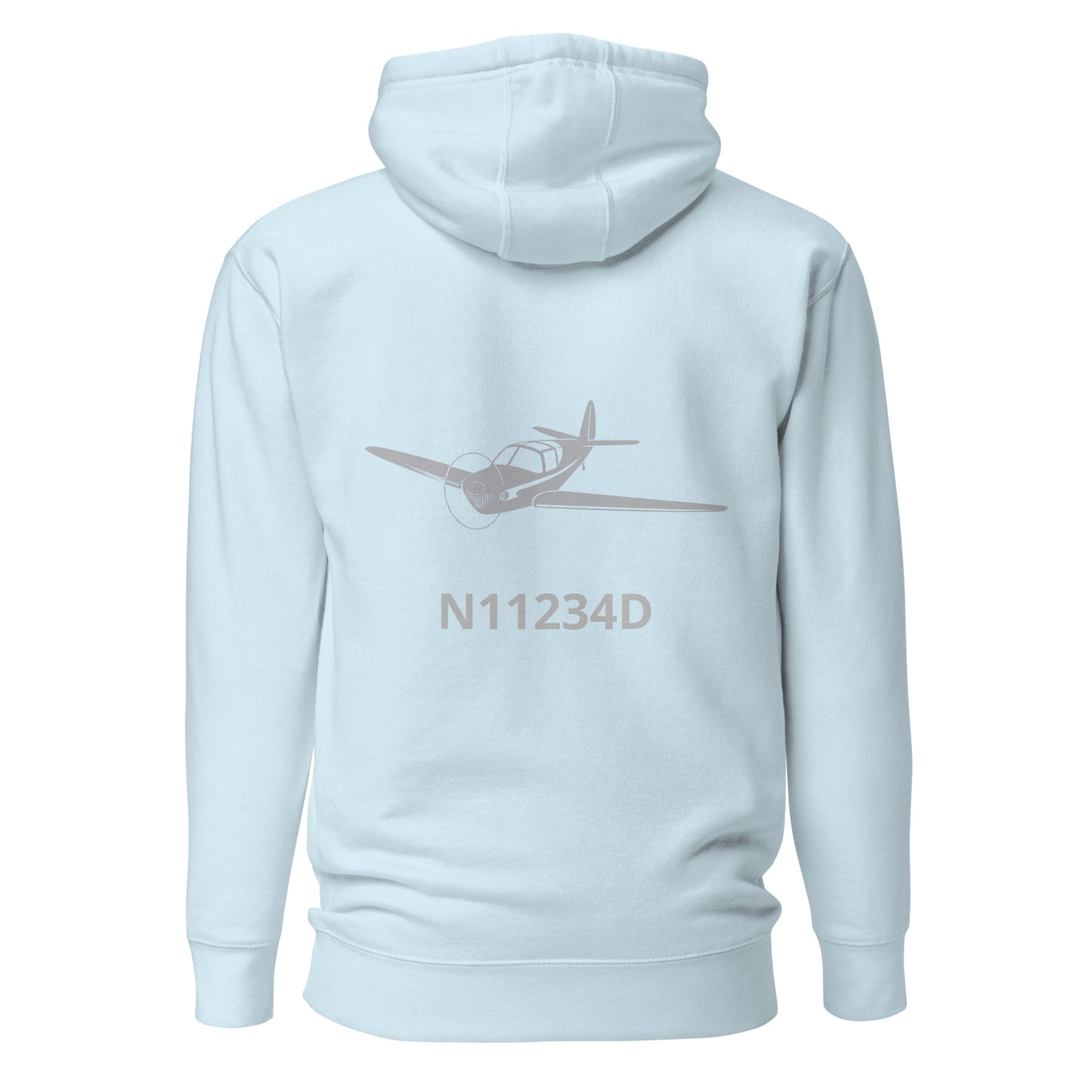 SWIFT Back Print with front embroidery CUSTOM N Number Unisex Hoodie