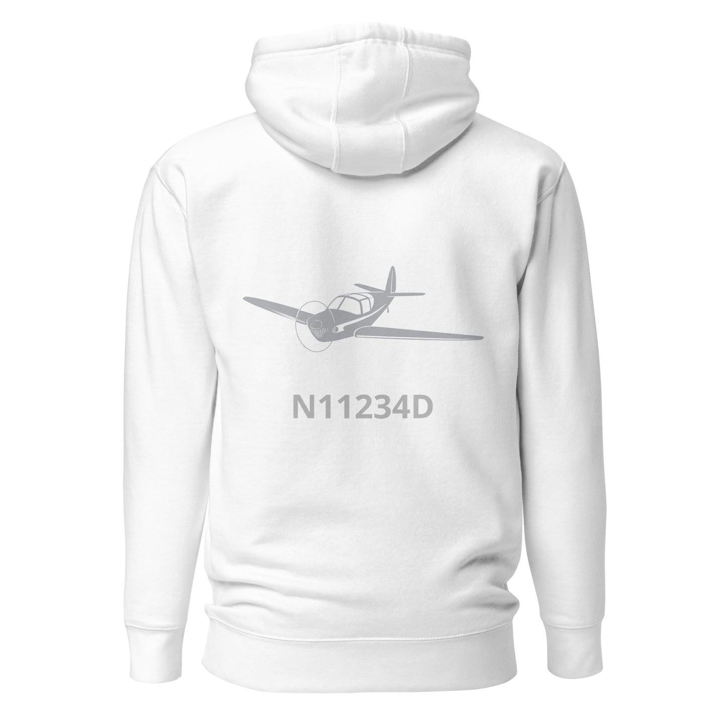 SWIFT Back Print with front embroidery CUSTOM N Number Unisex Hoodie