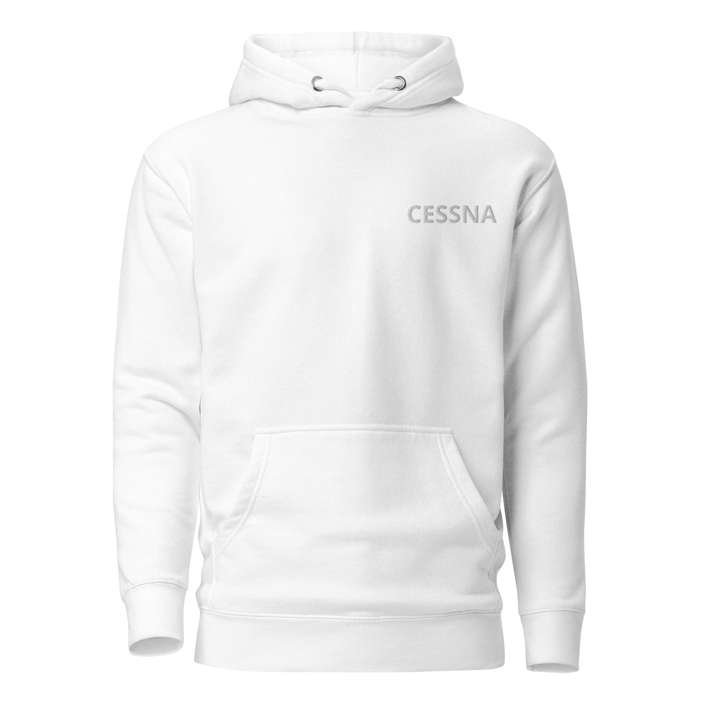 CESSNA 172 retro yellow Back Print with front embroidery CUSTOM N Number Unisex Hoodie