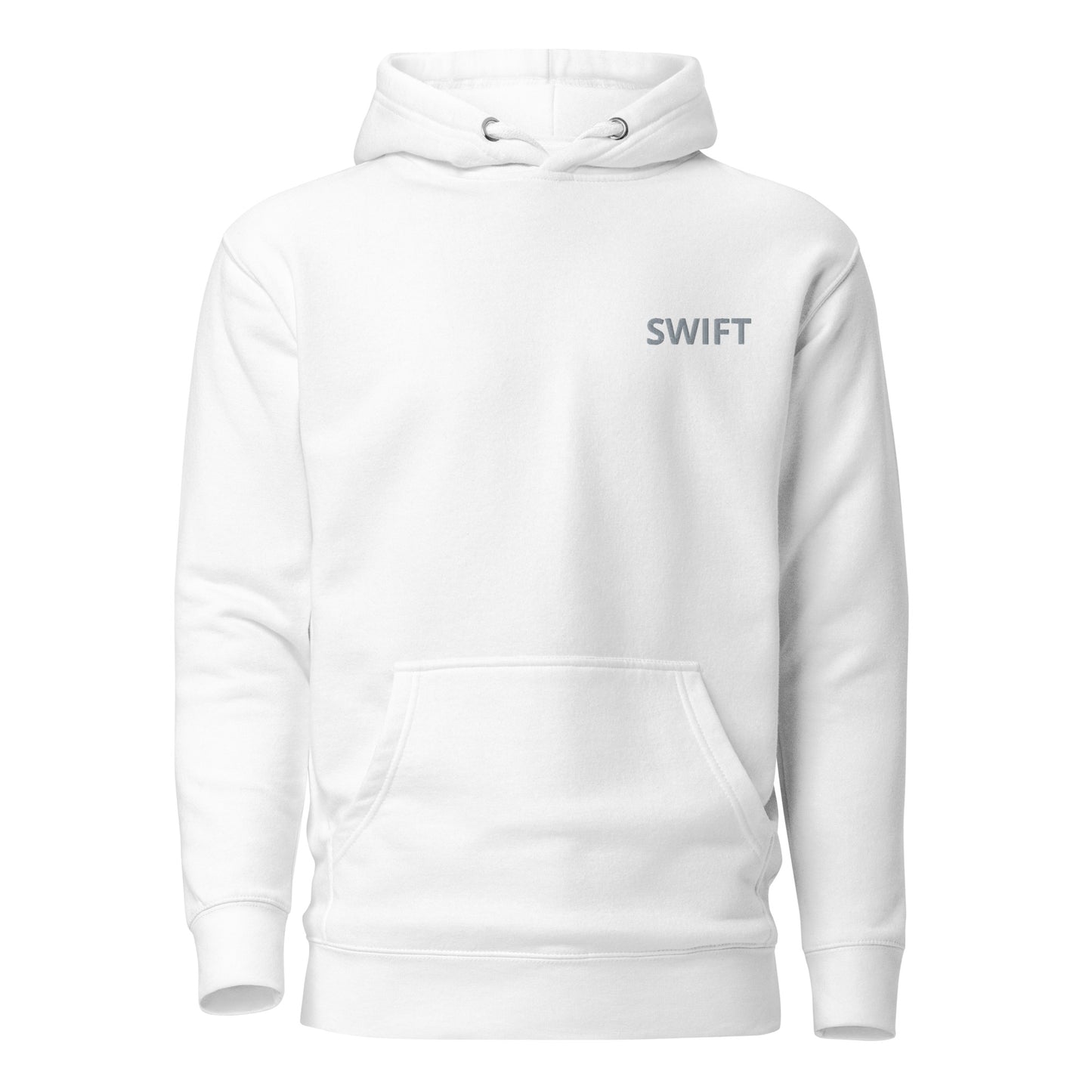 SWIFT Back Print with front embroidery CUSTOM N Number Unisex Hoodie