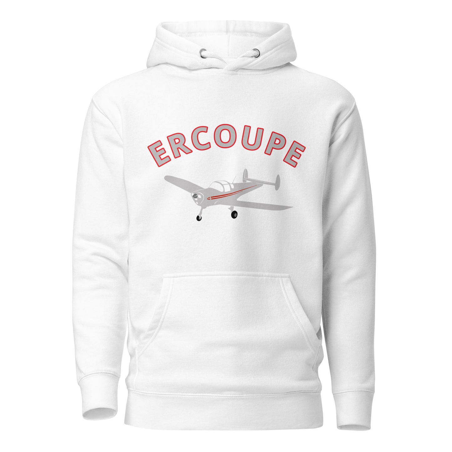 ERCOUPE exclusive aircraft graphic - cozy Unisex Hoodie. Classic fit for men and women