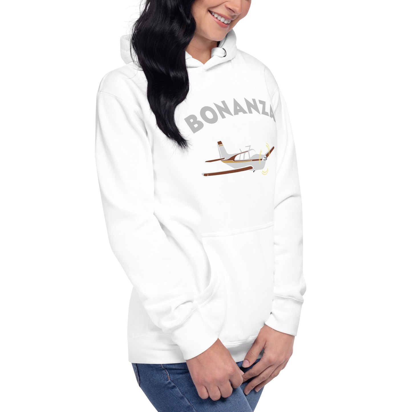 BONANZA F33 exclusive aircraft graphic - cozy Unisex Hoodie