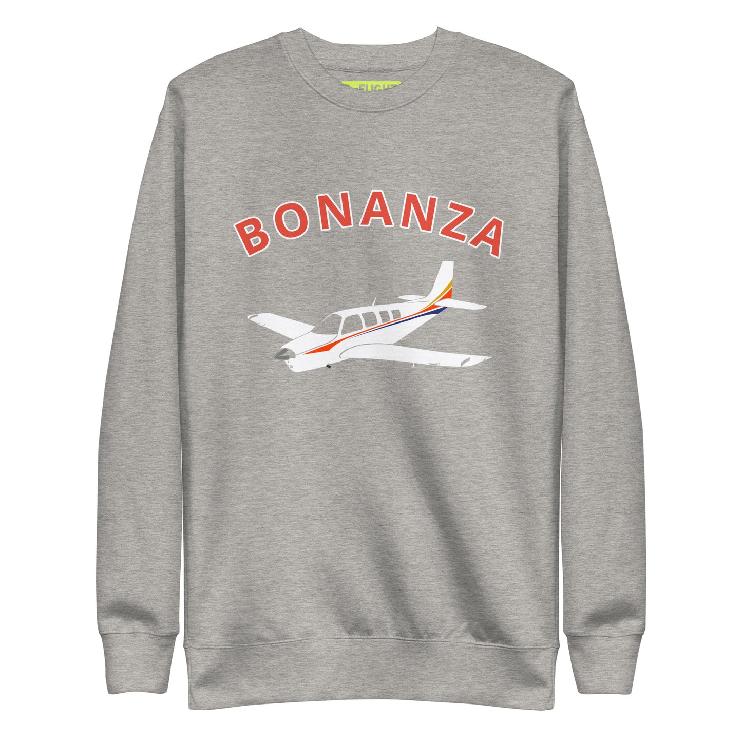 BONAZNA A36 Printed Unisex Cozy Fleece Aviation Premium Sweatshirt.