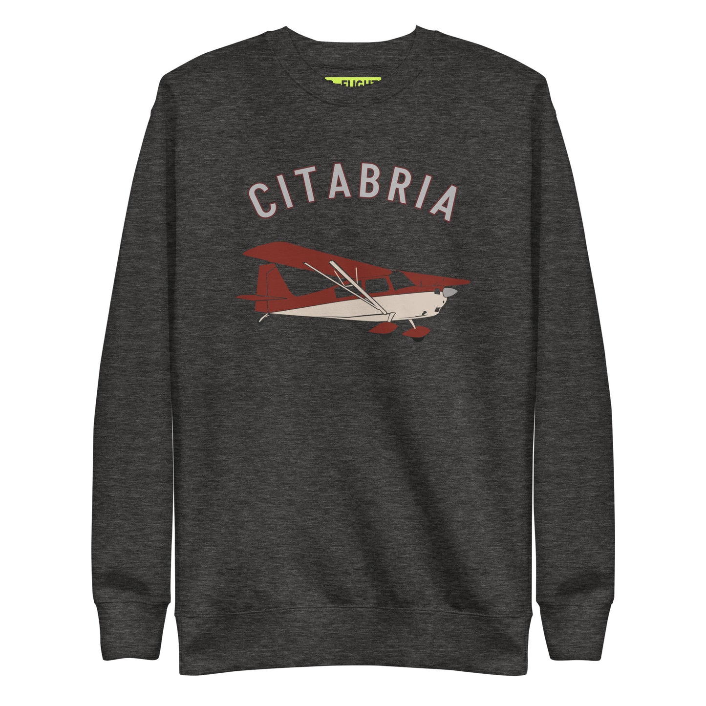 CITABRIA Printed Unisex Cozy Fleece Aviation Premium Sweatshirt