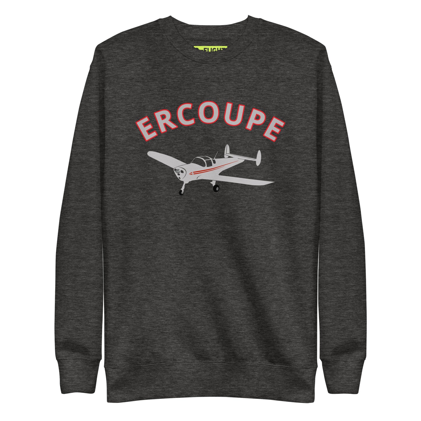 ERCOUPE Printed Unisex Cozy Fleece Aviation Premium Sweatshirt