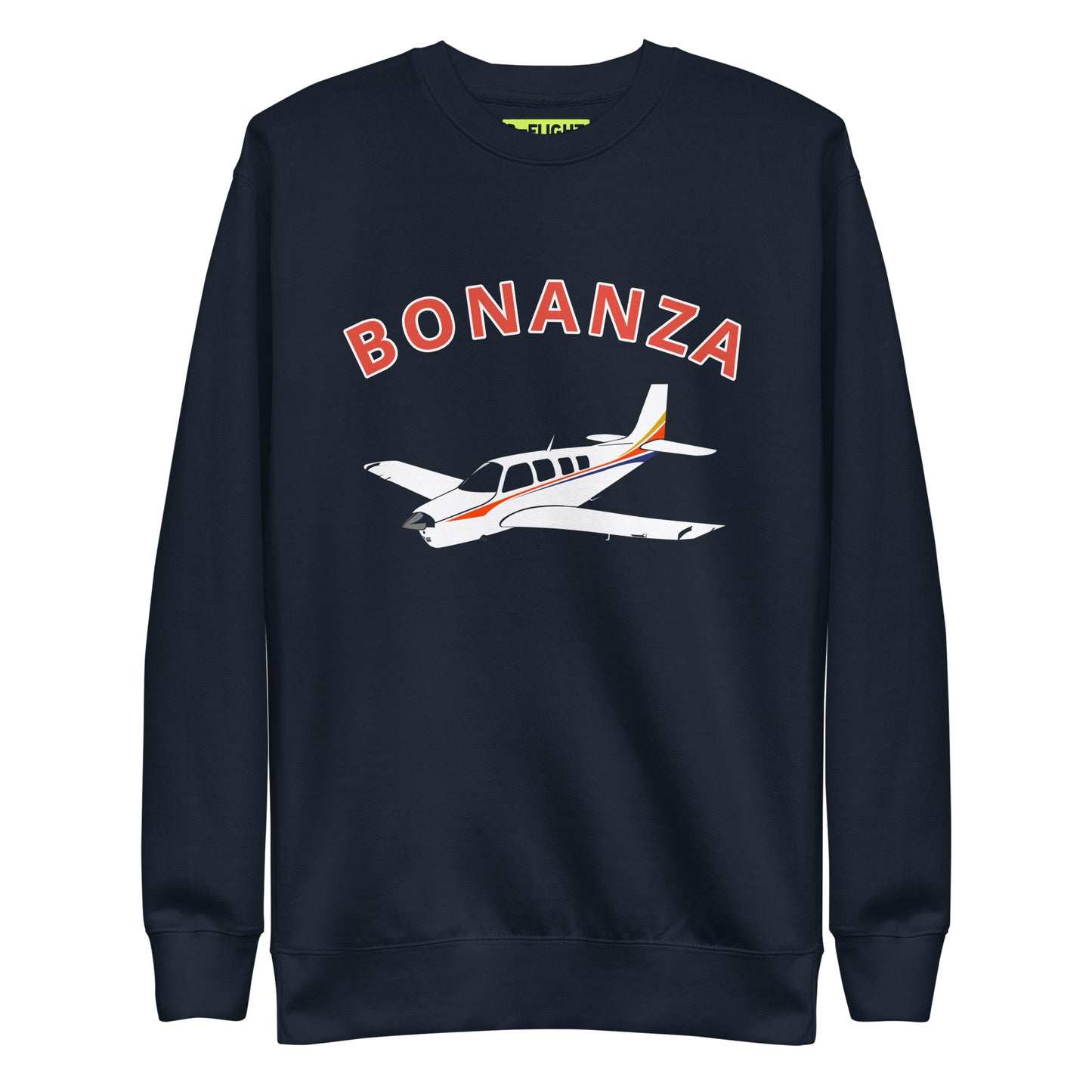 BONAZNA A36 Printed Unisex Cozy Fleece Aviation Premium Sweatshirt.