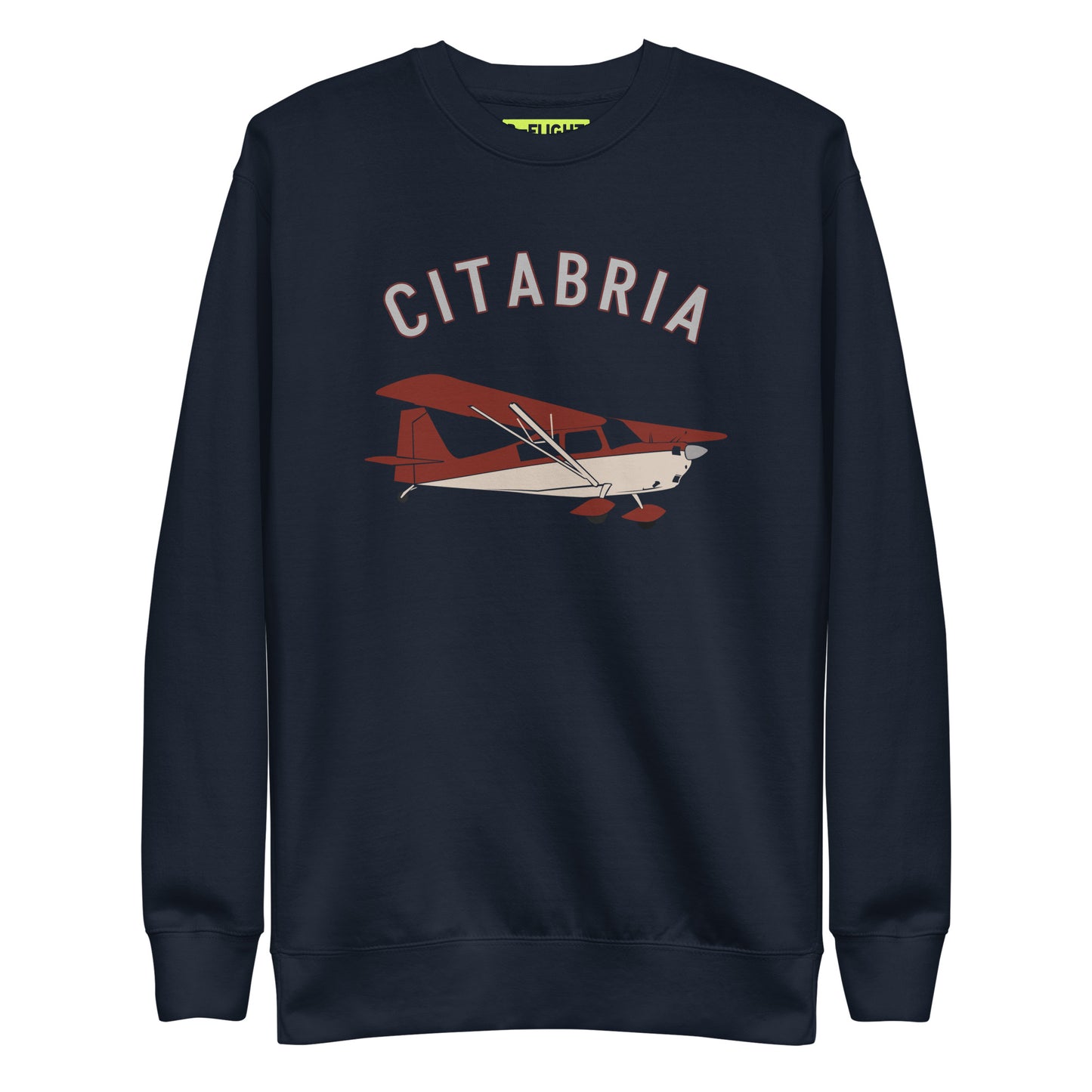 CITABRIA Printed Unisex Cozy Fleece Aviation Premium Sweatshirt