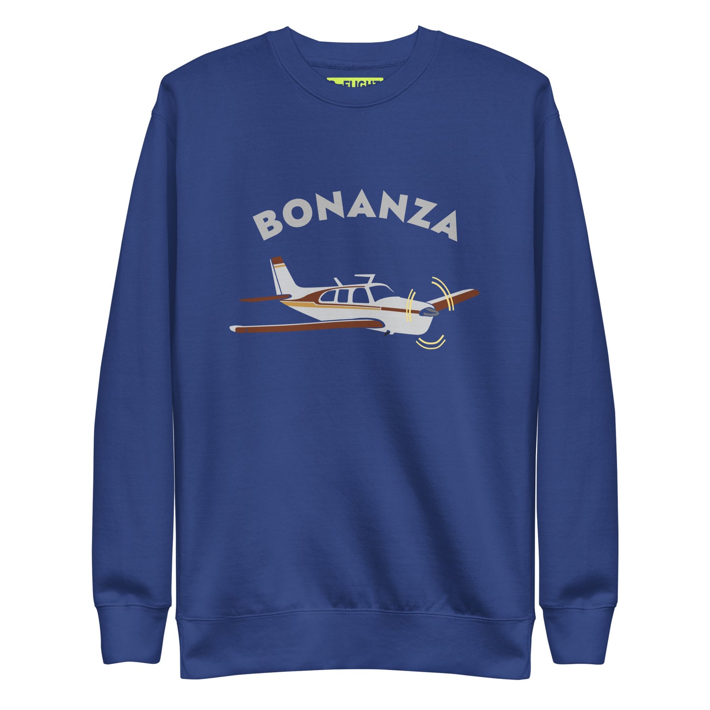 BONAZNA F33 Printed Unisex Cozy Fleece Aviation Premium Sweatshirt.