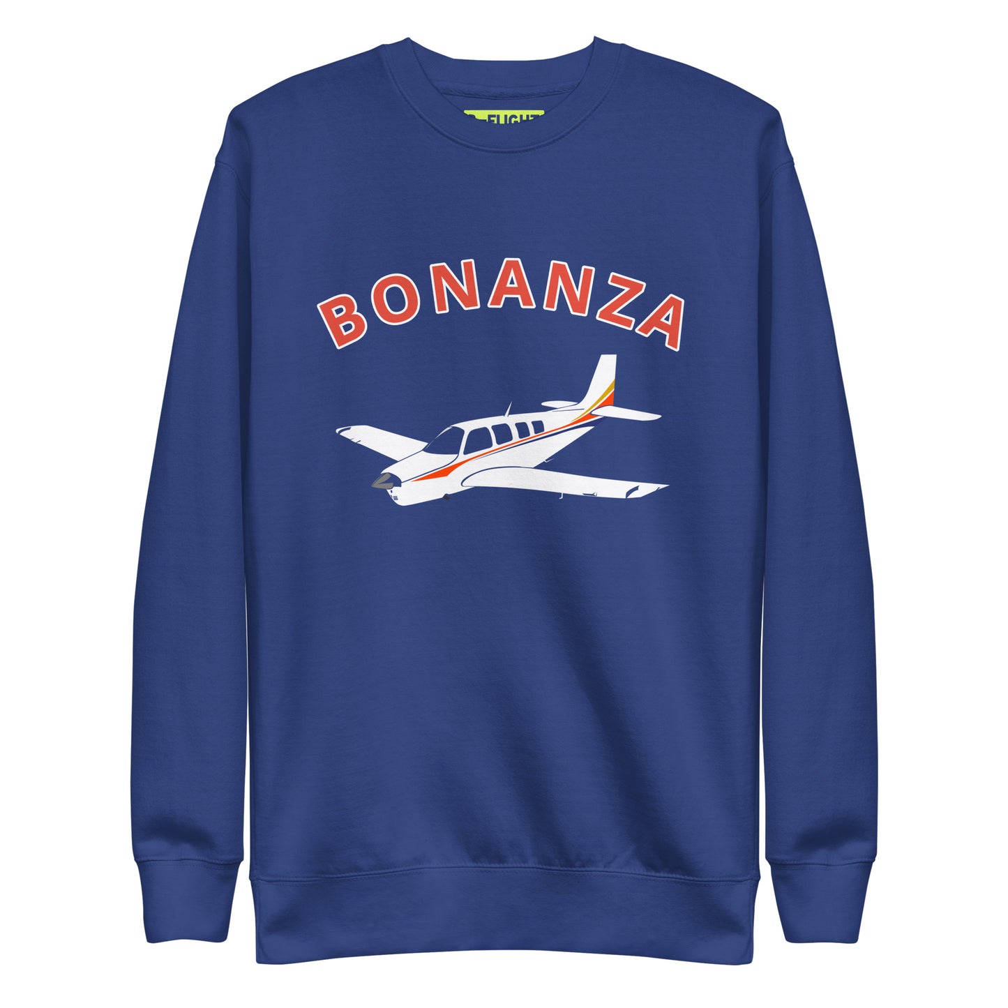 BONAZNA A36 Printed Unisex Cozy Fleece Aviation Premium Sweatshirt.