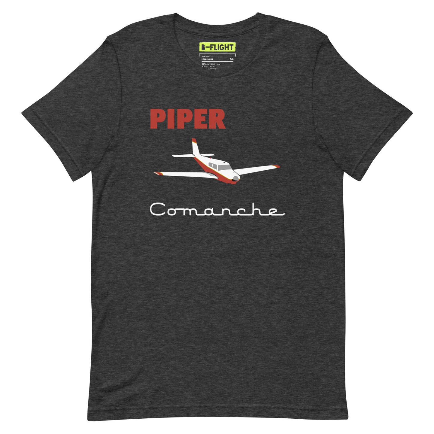 Vintage PIPER Comanche Classic Graphic Unisex soft hand tee shirt