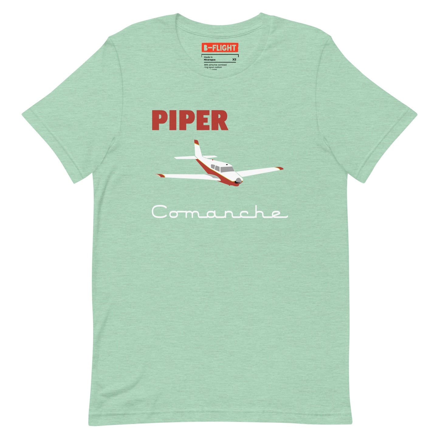 Vintage PIPER Comanche Classic Graphic Unisex soft hand tee shirt