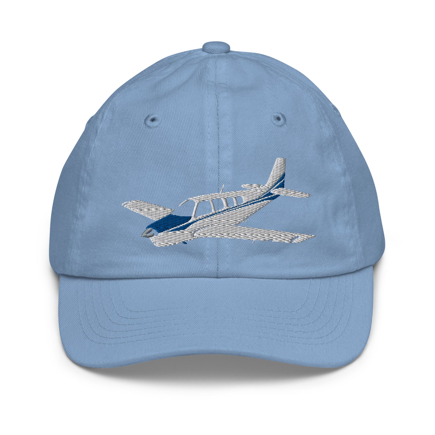 BONANZA  A36 blue embroidered Aviation Youth baseball cap.