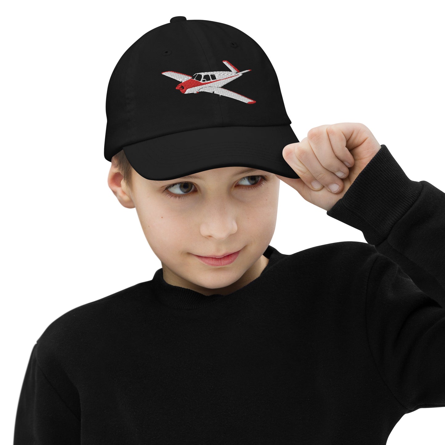 V-TAIL BONANZA embroidered Aviation Youth baseball cap