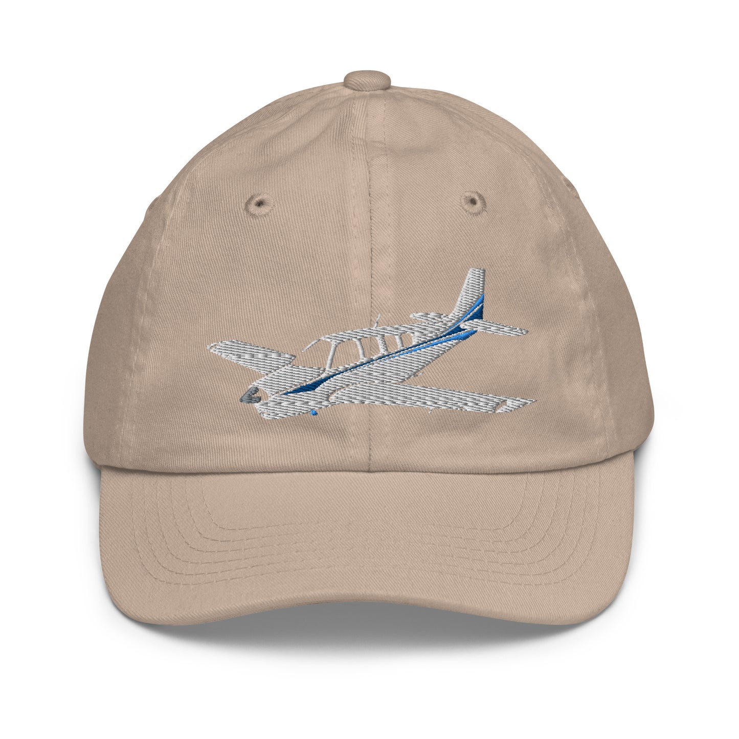 BONANZA  A36 blue CUSTOM N Number embroidered Aviation Youth baseball cap