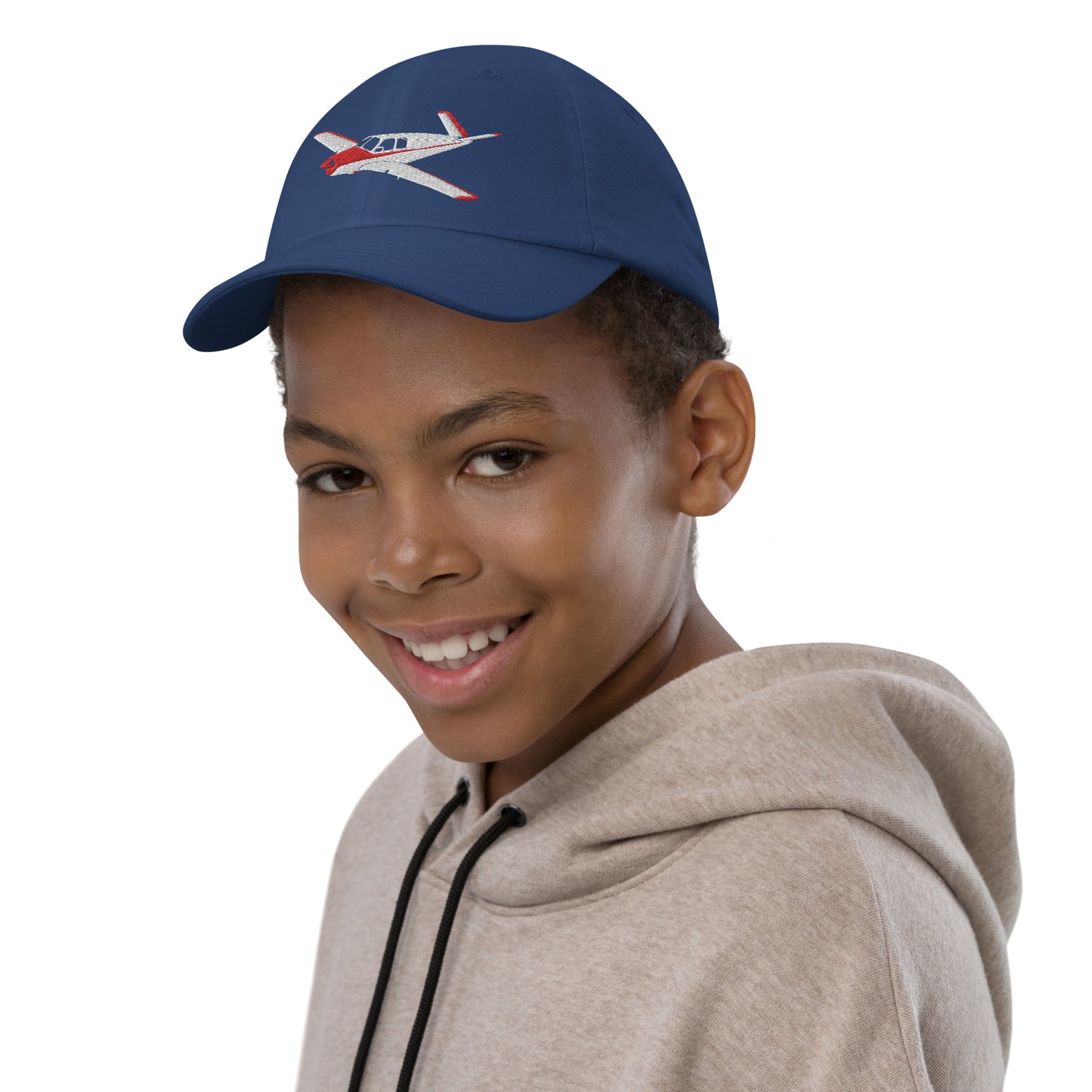 V-TAIL BONANZA embroidered Aviation Youth baseball cap