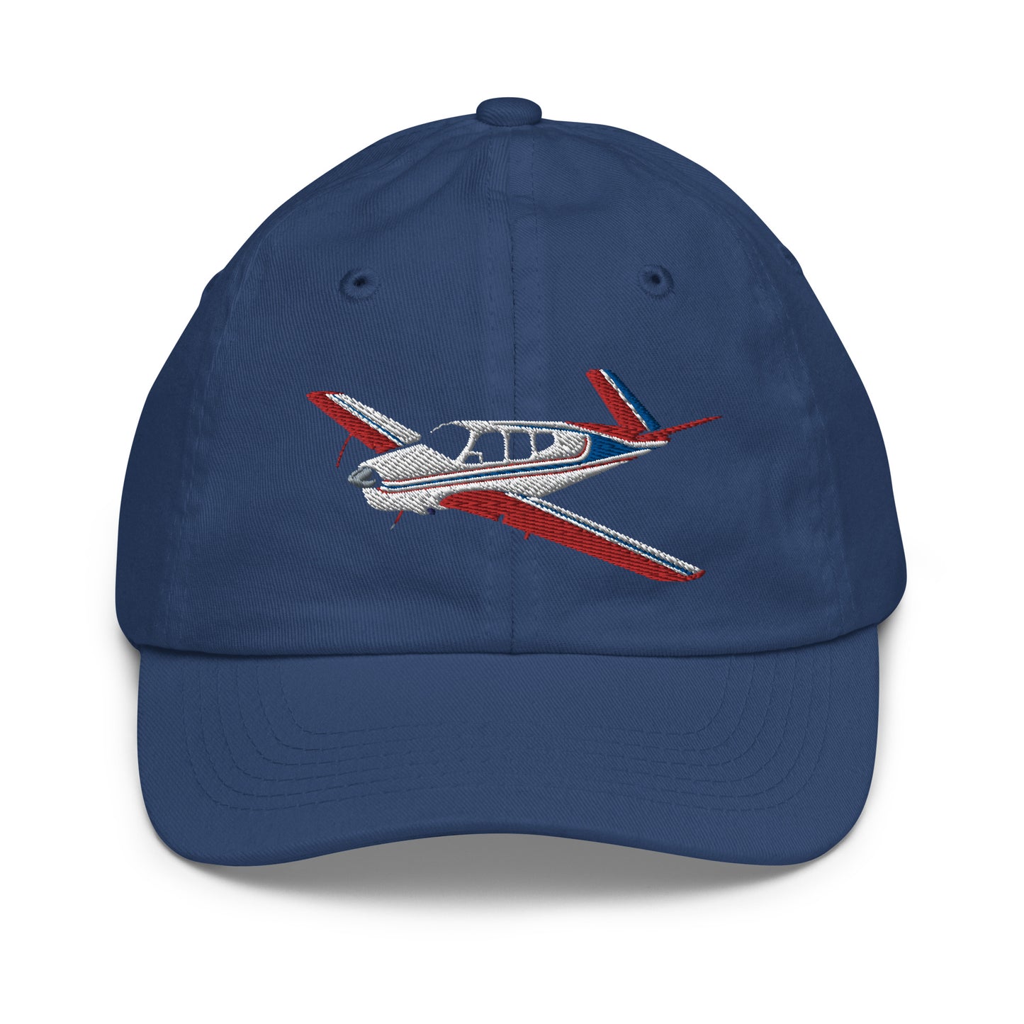 V-TAIL BONANZA  tricolor 2 CUSTOM N Number embroidered Aviation Youth baseball cap