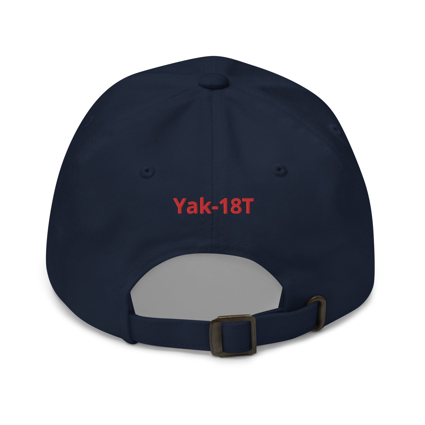 YAK 18T Embroidered Chino cotton twill Aviation Everyday hat with adjustable buckle back