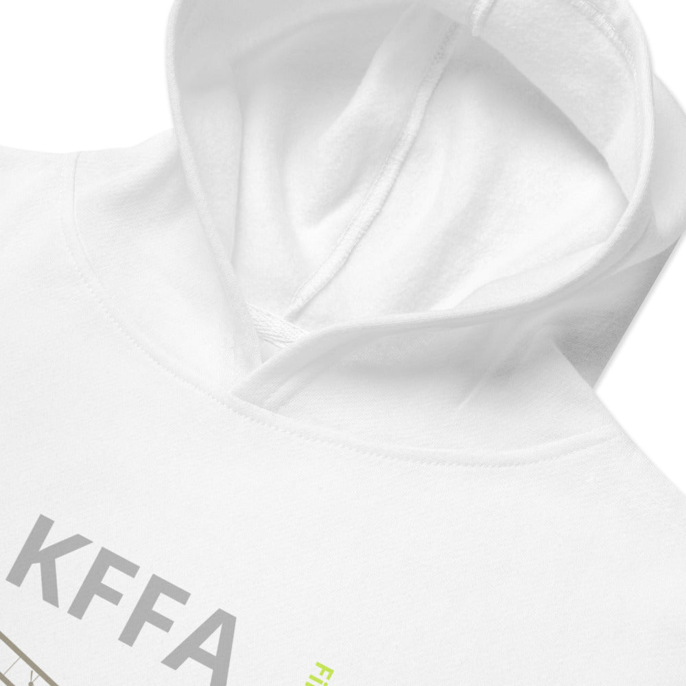 KFFA First Flight Airport, NC Kids fleece hoodie