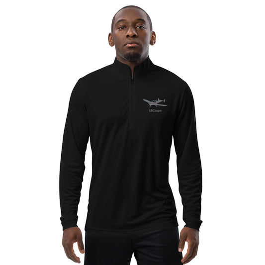 ERCOUPE Embroidered UPF 50+ ECO Sustainable Quarter zip pullover - Recycled Polyester