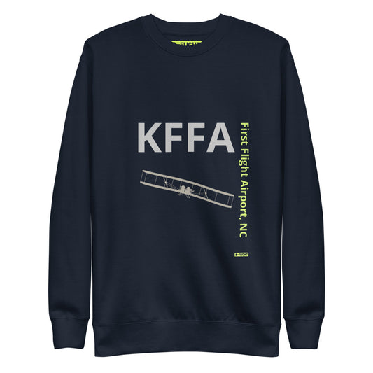 KFFA First Flight Airport, NC  Unisex Fleece Pullover