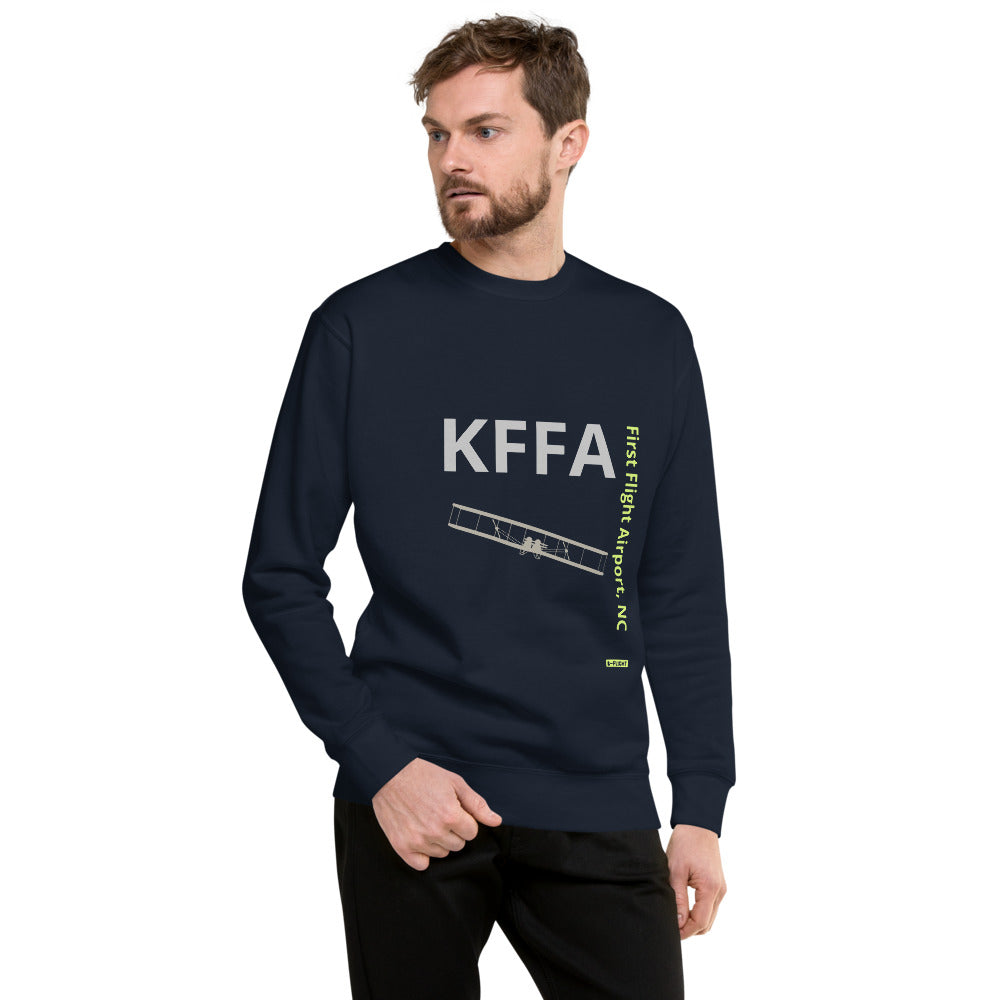 KFFA First Flight Airport, NC  Unisex Fleece Pullover